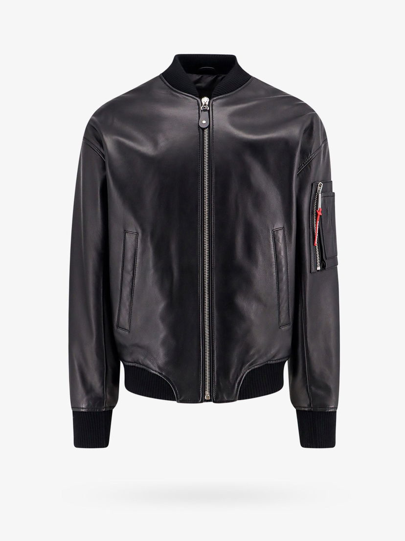 Bomber-takki DSQUARED2 Bomber Jacket Musta | S74AM1502SY1602900