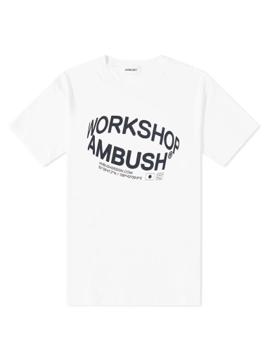 T-paita Ambush Revolve Logo Tee Valkoinen | BMAA064S23JER0010247