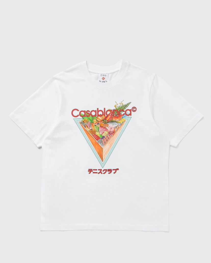 T-paita Casablanca Casablanca Tennis Club Icon Graphic T-Shirt Valkoinen | M-AW25-JTS-001-01