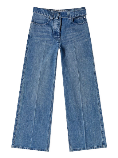 Jeans Alexander Wang Raver Jean With Belt Sininen | 1WC3224490-483