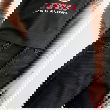 Jeans Levi's Baggy Dad Barrel Jeans 28" Musta | 0039A-0000, 2