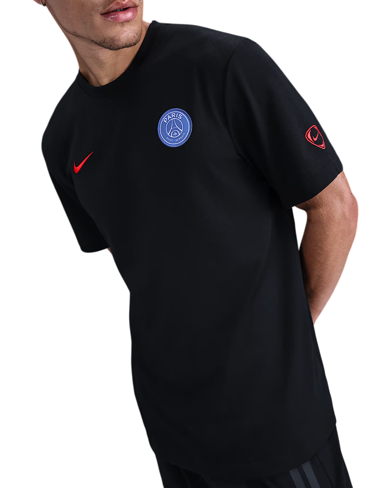 T-paita Nike Paris Saint-Germain Dri-FIT Primary Statement T-Shirt 2025/26 Musta | hq3870-010, 0