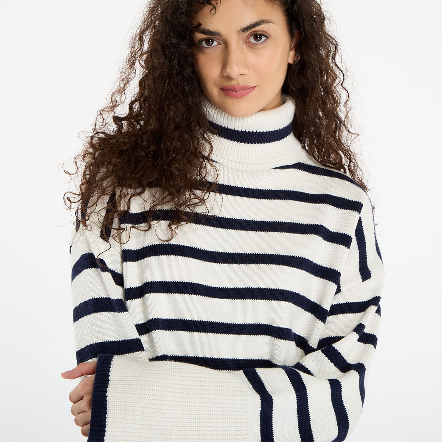 Villapaita GUESS Striped Turtleneck Emelia Sweater Monivärinen | W5BR34Z37L1-S00J, 1