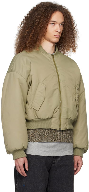 Bomber-takki We11done We11done Puff Bomber Jacket Vihreä | WD-JP0-24-102-U-KK, 1