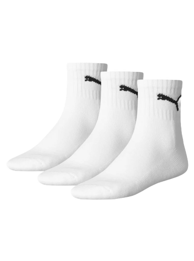 Sukat Puma Short Crew Socks - 3 Pack Valkoinen | 231011001