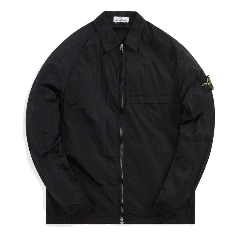 Tuulitakki Stone Island Stone Island Nylon Over Shirt Musta | 761512321-V0029
