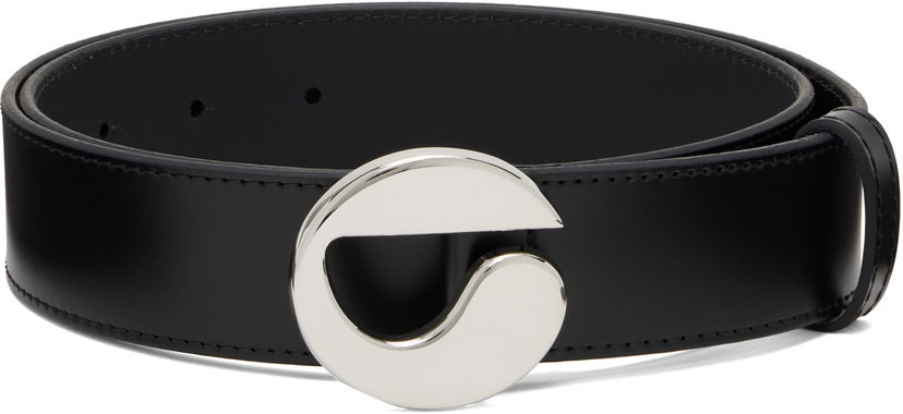 Vyöt Coperni Coperni Logo Buckle Leather Belt Musta | COPBE12F6025