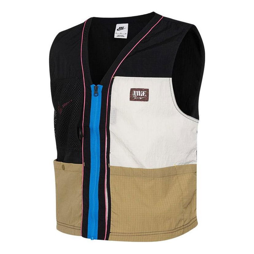 Liivi Nike Sportswear Stitching Mesh Vest Musta | FJ7683-010
