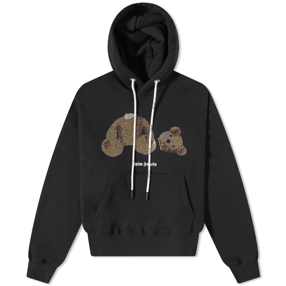 Huppari Palm Angels Sequins Kill The Bear Popover Hoody Musta | PMBB058F22FLE0071076, 0