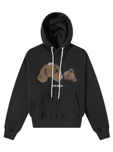 Huppari Palm Angels Sequins Kill The Bear Popover Hoody Musta | PMBB058F22FLE0071076