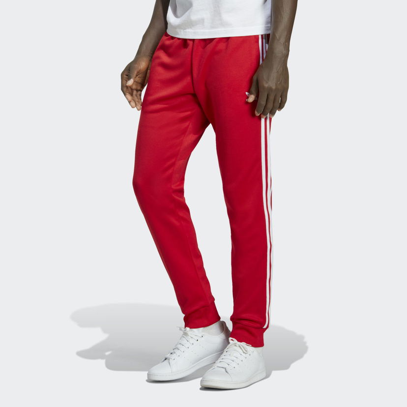 Housut ja farkut adidas Originals Adicolor Classics SST Punainen | IB1412