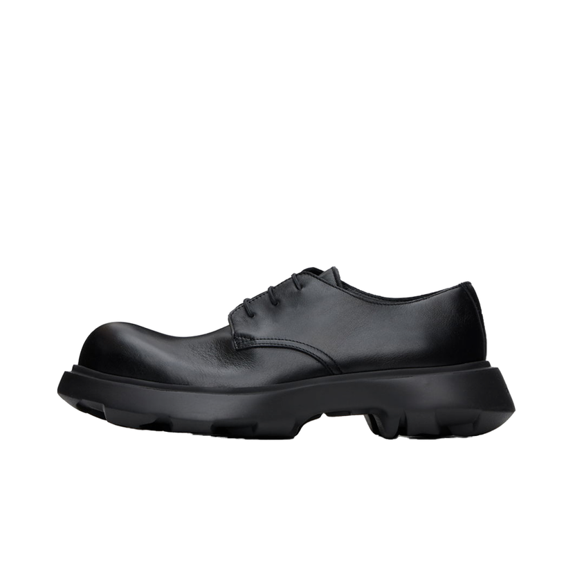Tennarit ja kengät Acne Studios Leather Lace-Up Derbys Musta | BD0315-
