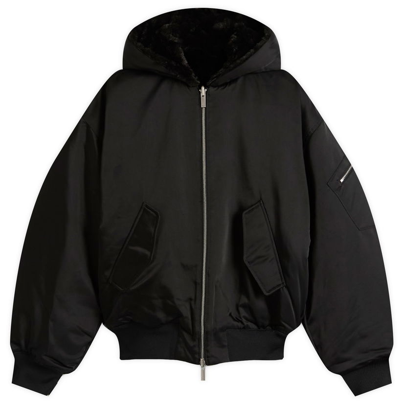 Bomber-takki Jordan Jordan Renegade Hooded Bomber Jacket, Size Large Musta | HV0357-010