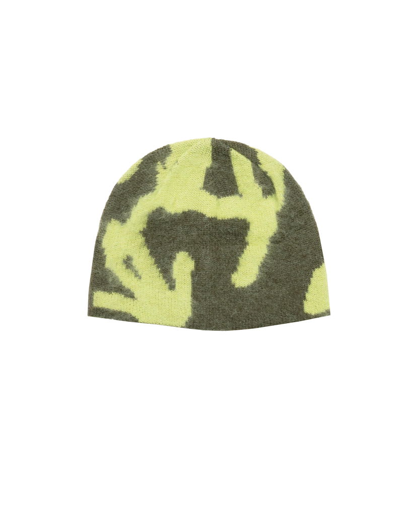 Pipo GRAMICCI Gramicci Mohair Burly Runningman Beanie Vihreä | G5FA-151-CHT