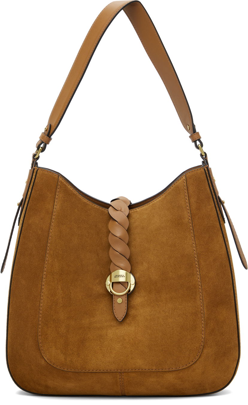 Käsilaukku ISABEL MARANT Isabel Marant Altay Suede Shoulder Bag Ruskea | PP0353FA-C2C21M