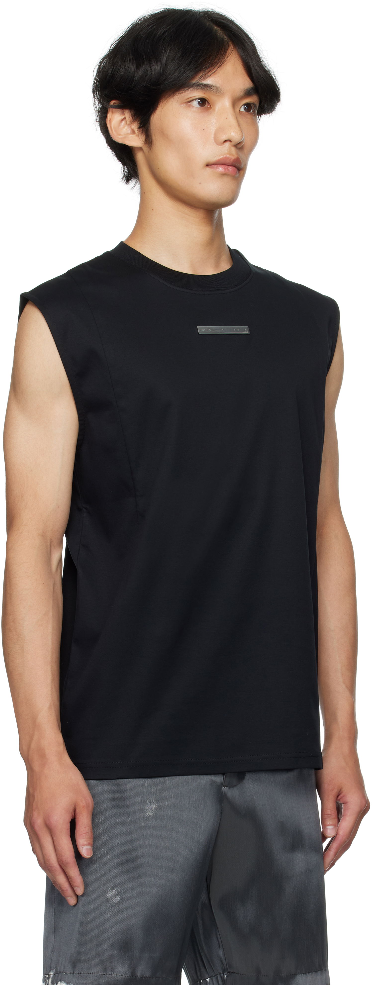 Tankkitoppi HELIOT EMIL HELIOT EMIL Astrape Tank Top Musta | PREAW25_M_09_144_BLK01, 1