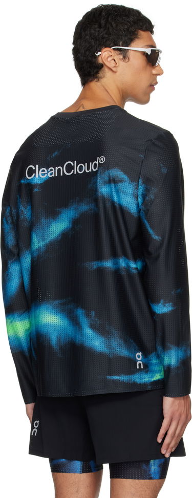 T-paita On Running Pace Mesh Long Sleeve Running T-Shirt Musta | 1MF10733398, 2