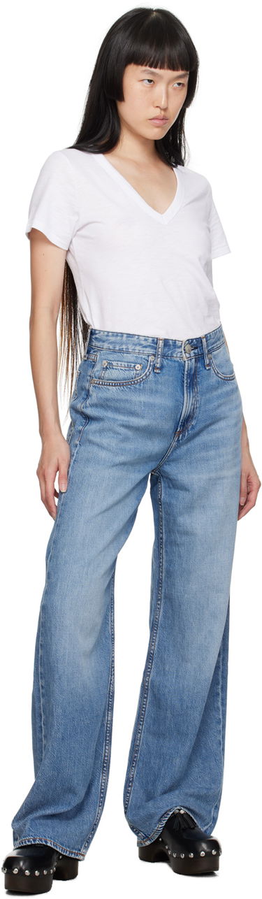 Jeans rag & bone Logan Wide-Leg Jeans Sininen | WDD23S2935F2AU, 3