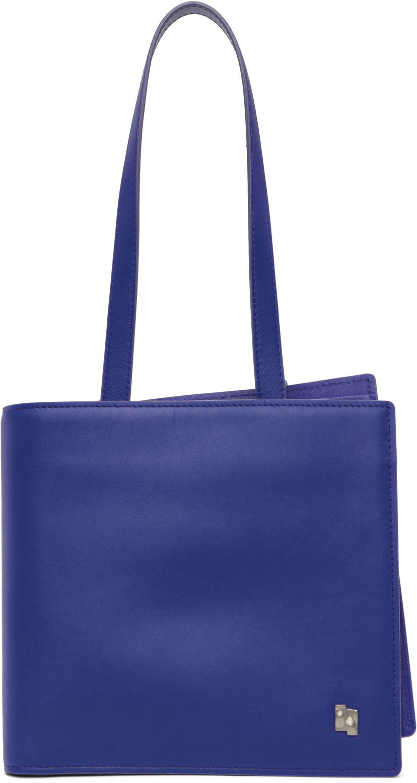 Kangaskassi ADER ERROR Leather Tote Bag Sininen | BN01FWBA2001BL