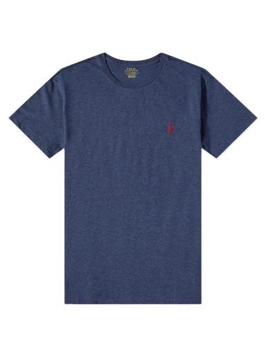 T-paita Polo by Ralph Lauren Custom Fit Tee Tummansininen | 710671438282