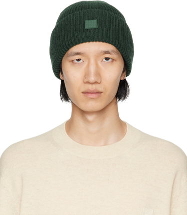 Pipo Acne Studios Small Logo Beanie Vihreä | C40270-, 0