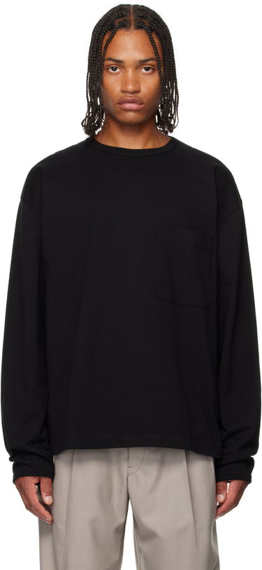 T-paita LEMAIRE LEMAIRE Boxy Pocket Tee Musta | TO1340 LJ1022, 0