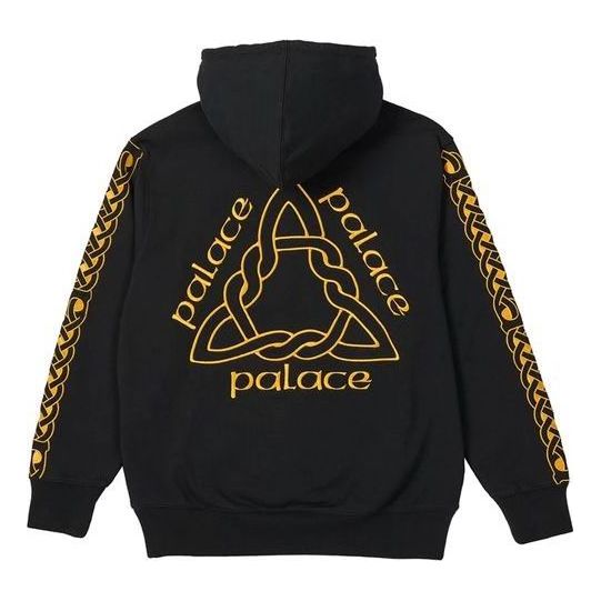 Huppari Palace Ye Olde Graphic Print Hoodie Musta | P21HD028