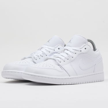Tennarit ja kengät Jordan Air Jordan 1 Retro Low "Pure Platinum" Valkoinen | 553558-109, 1