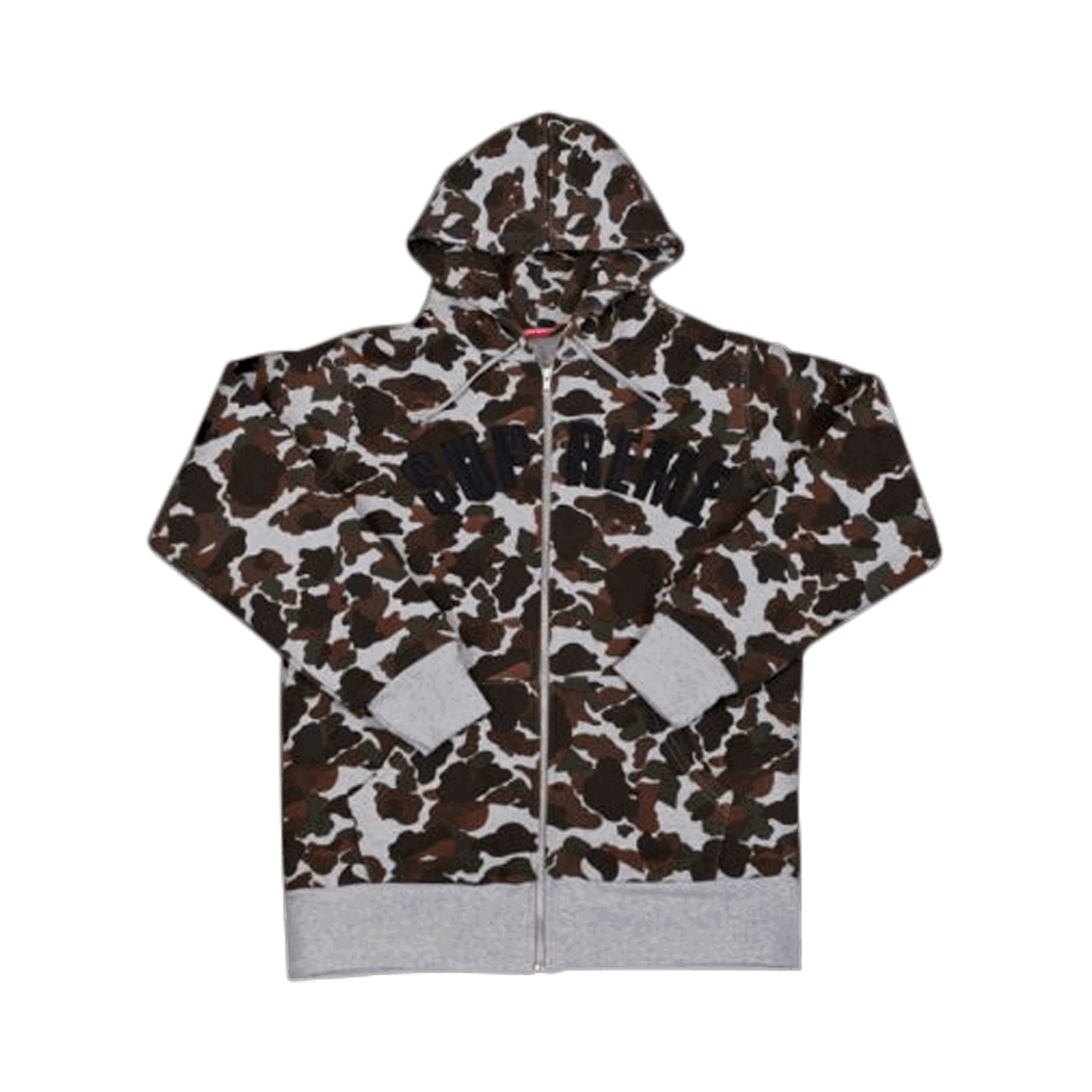 Huppari Supreme Arc Logo Thermal Zip Up Monivärinen | FW12SW7 CAMO, 0