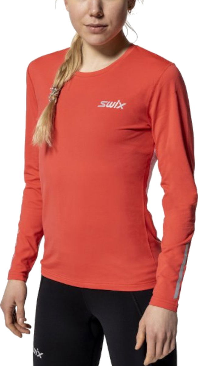 T-paita SWIX Swix Pace NTS Long Sleeve T-Shirt Punainen | 10015-23-91002, 0