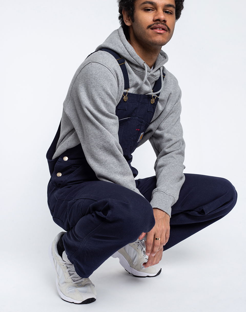 Housut ja farkut Carhartt WIP Bib Overall Tummansininen | I026462, 1