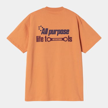 T-paita Carhartt WIP Carhartt WIP All Tools Short Sleeve T-Shirt Oranssi | I035438_18, 4