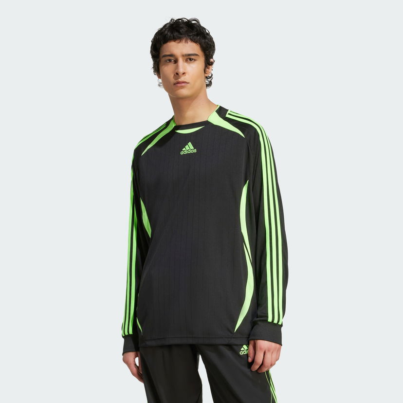 Jersey adidas Performance Teamgeist Adicolor Long Sleeve Jersey Musta | JW5908
