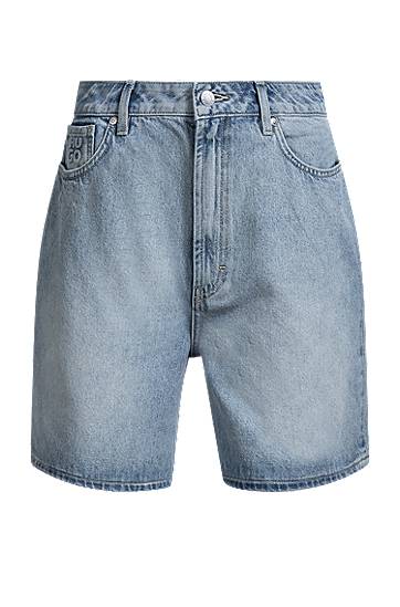 Shortsit BOSS Regular Fit Denim Shorts Sininen | 50538863