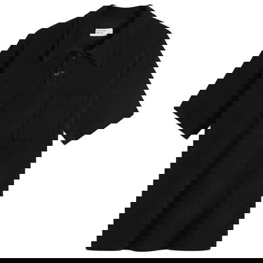 Poolopaita Universal Works Universal Works Newlyn Light Weight Terry Polo, Size Large Musta | 32727-BLK, 0