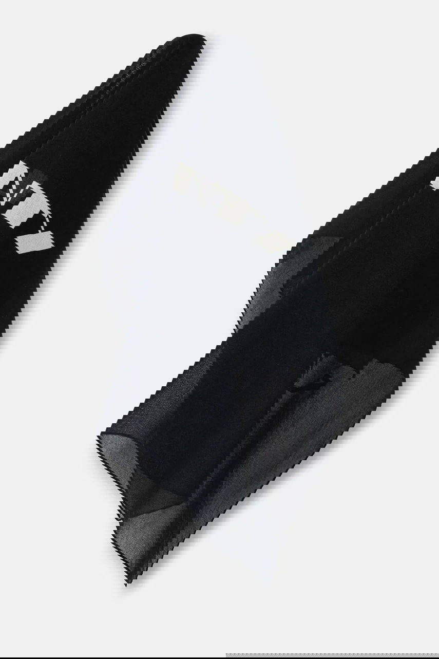 Huivi Rick Owens Rick Owens DRKSHDW Cotton Printed Opera Bandana Musta | DA02E7471.SCAEP2, 0