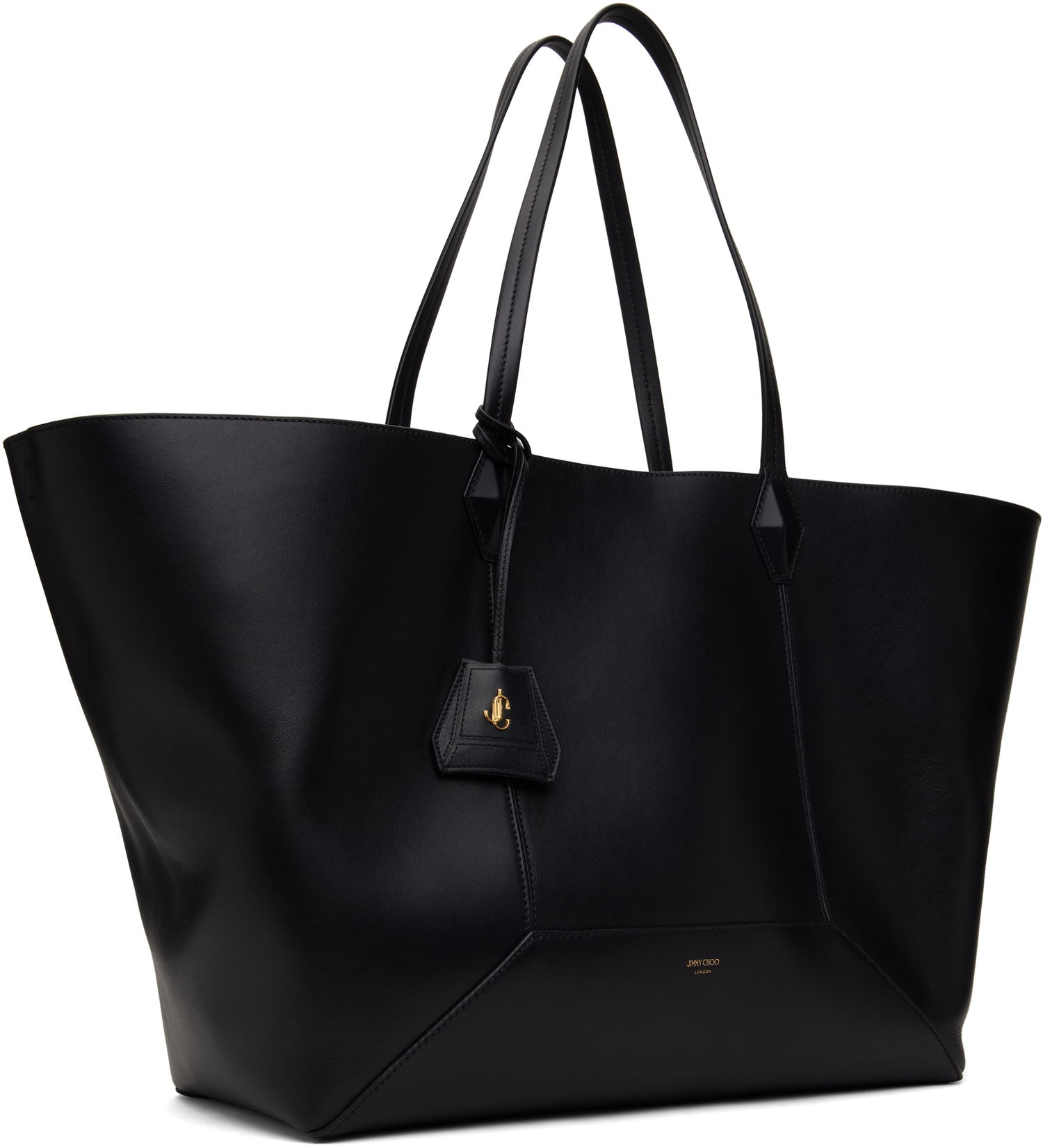 Kangaskassi Jimmy Choo Jimmy Choo Diamond L Tote Bag Musta | DIAMOND TOTE/L HUT, 1