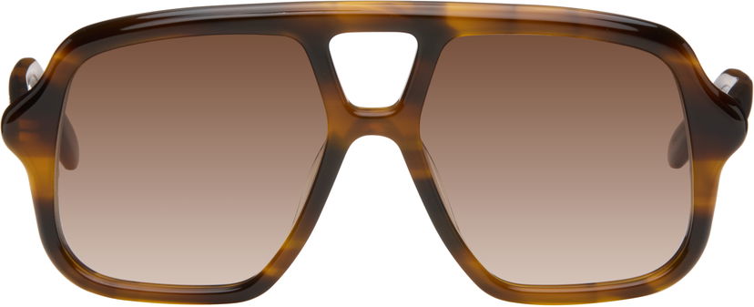 Aurinkolasit Loewe Loewe Aviator Slim Sunglasses Ruskea | LW40161UM5452F 840126861211