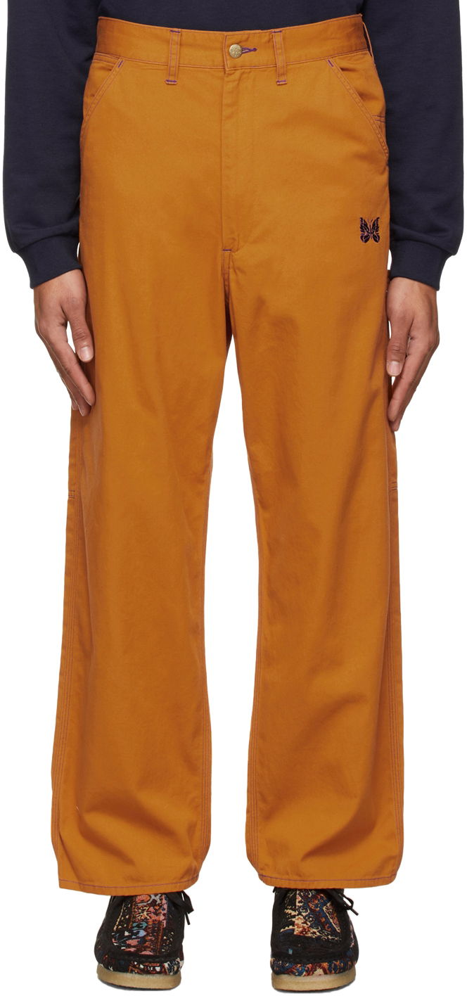 Housut Needles NEEDLES SMITH'S Edition Painter Trousers Oranssi | KP287