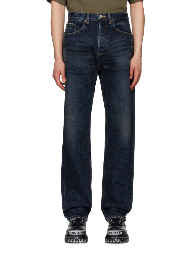 Jeans Balenciaga Relaxed Jeans Tummansininen | 724715-TNW51-4021
