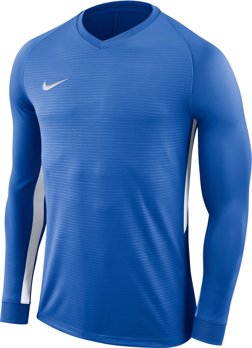 Jersey Nike Tiempo Dri-FIT Long Sleeve Soccer Jersey Sininen | 894248-463