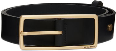 Vyöt rag & bone Rebound Leather Belt Musta | WJW19H1016LU16, 3