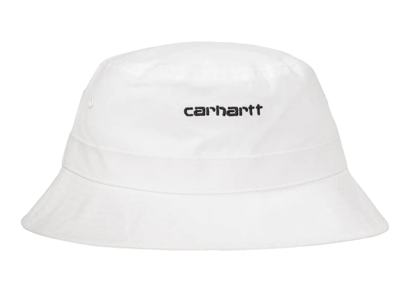 Hattu Carhartt WIP Script Bucket Hat Valkoinen | I029937_00A_XX
