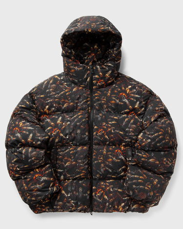 Puffer takki Diesel Spider Print Puffer Jacket Musta | A18760-0AJFX-900A, 0