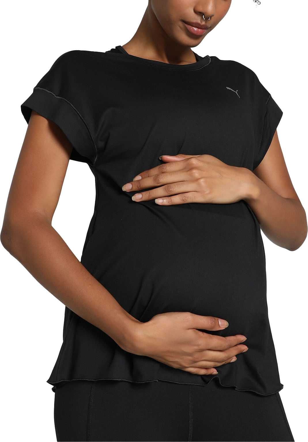 T-paita Puma MATERNITY STUDIO OVERSIZED TEE Musta | 524857-01, 0