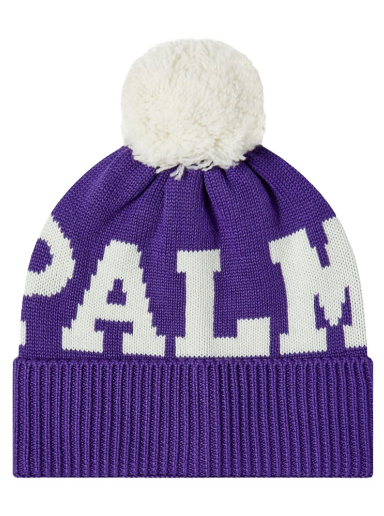 Pipo Palm Angels Logo Pompon Beanie Violetti | PWLC011F22KNI0013701