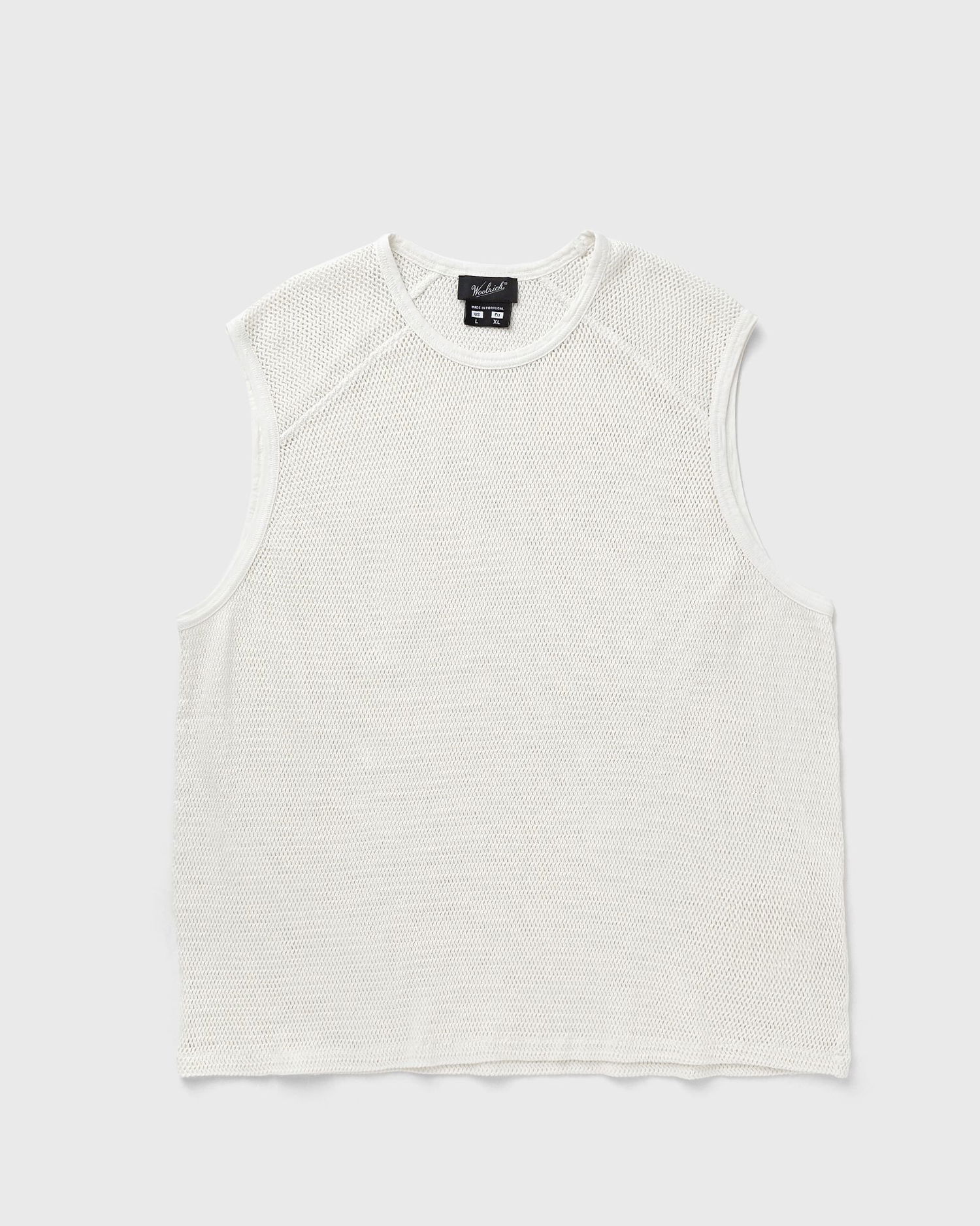 Tankkitoppi WOOLRICH Mesh Tank Top Valkoinen | CFBLTE0167MRUT4101-8887, 1