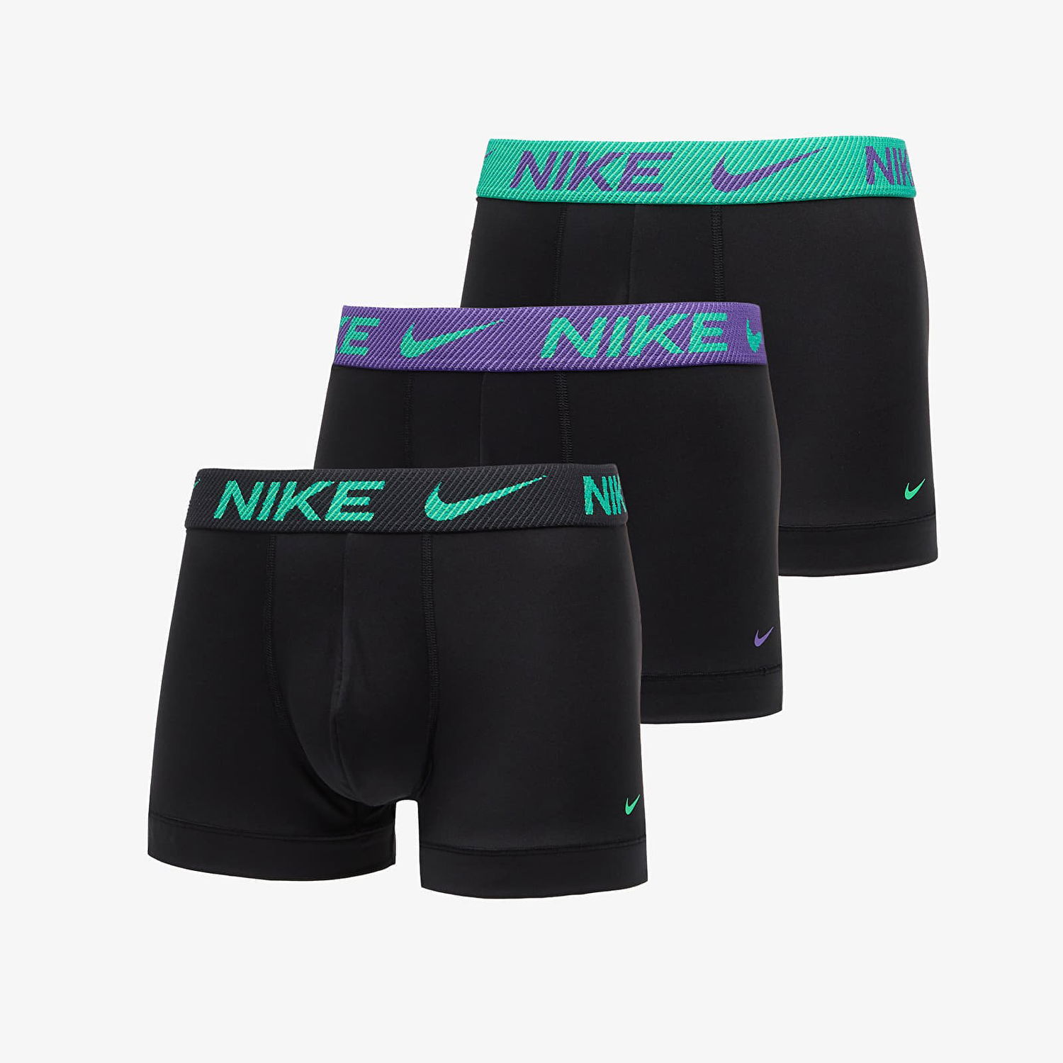 Nyrkkeilijät Nike DRI-FIT Essential Micro Trunks (3-Pack) Musta | 0000KE1156-U9M, 0
