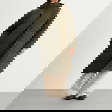 Puffer takki CLOSED Longline Puffer Coat Vihreä | C97378-69F-22-694, 4