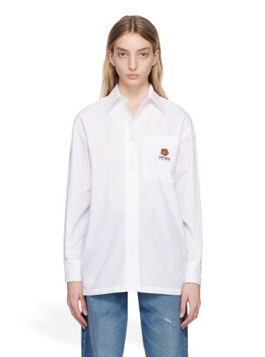 Paita KENZO Paris Boke Flower Shirt Valkoinen | FD52CH0919LH